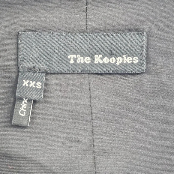 The Kooples Tattoo Print One Button Structured Women's Blazer Jacket XXS - Picture 2 of 9